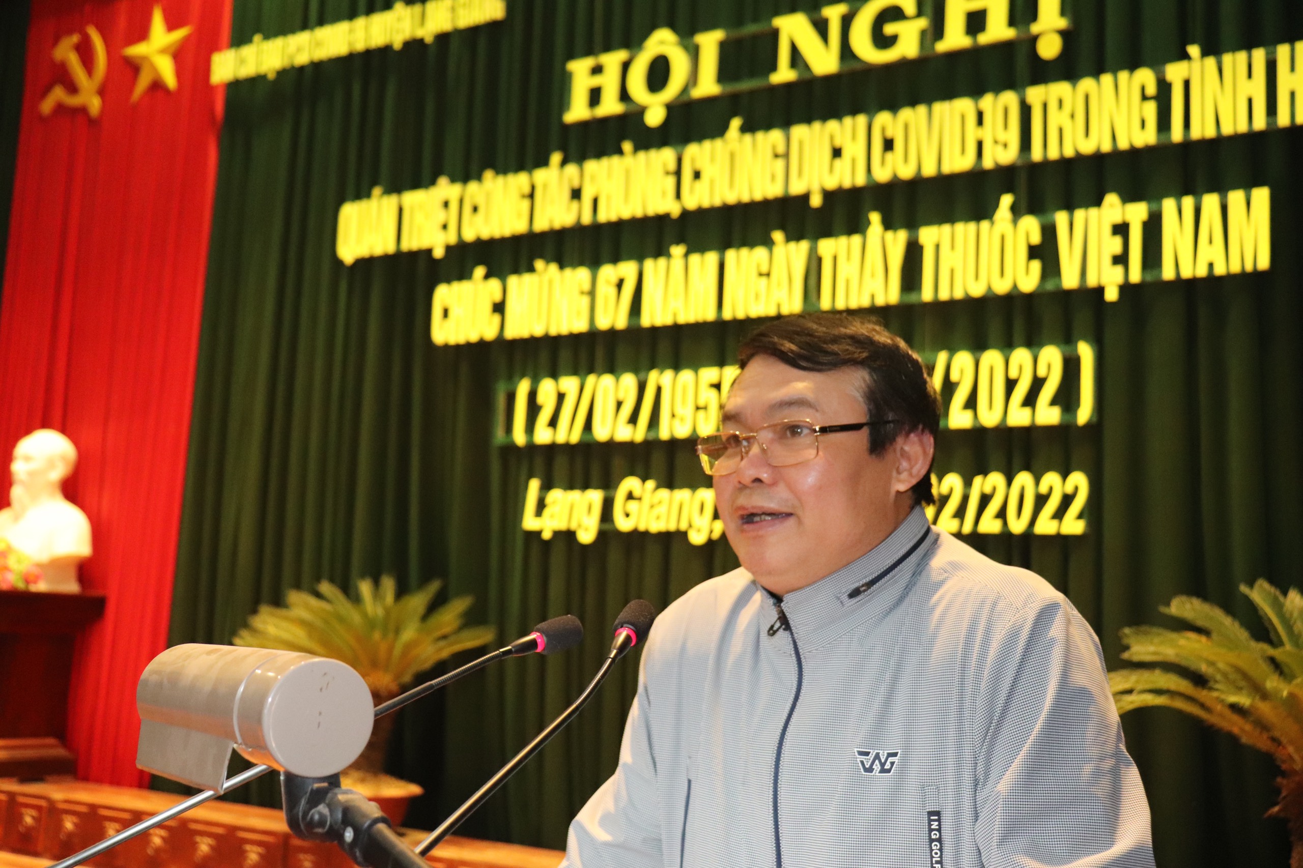 Lạng Giang tổ chức hội nghị triển khai công tác phòng chống dịch và kỷ niệm 67 năm ngày thầy...