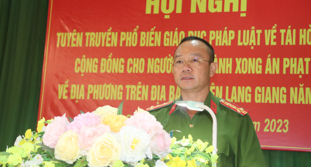 Lạng Giang tăng cường giúp đỡ người chấp hành xong án phạt tù về địa phương tái hòa nhập cộng đồng.