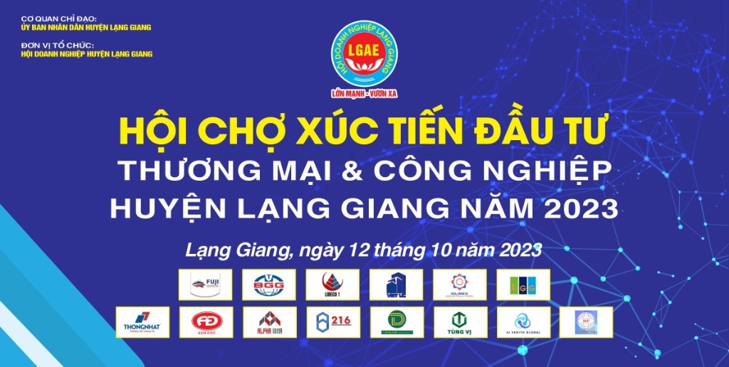 Thông báo Tổ chức Hội chợ xúc tiến Đầu tư - Thương mại và Công nghiệp huyện Lạng Giang năm 2023