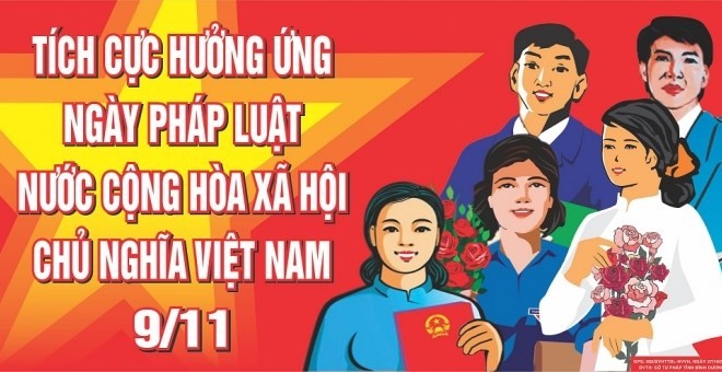 Hướng dẫn triển khai thực hiện Ngày pháp luật Việt Nam năm 2023