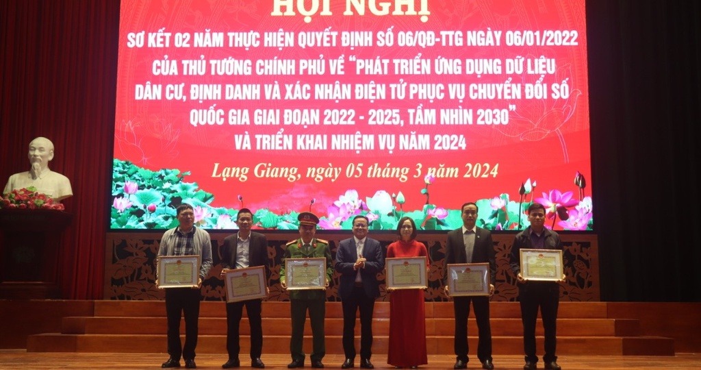 Hội nghị sơ kết 02 năm thực hiện Đề án 06 trên địa bàn huyện Lạng Giang