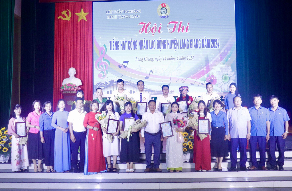 Lạng Giang tổ chức Hội thi “Tiếng hát công nhân lao động huyện” năm 2024