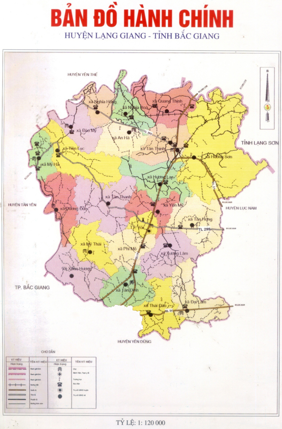 Bản đồ hành chính huyện Lạng Giang sẽ giúp bạn dễ dàng tìm kiếm các địa điểm và dịch vụ quan trọng trong khu vực này. Với sự phát triển nhanh của đại đô thị phía Bắc, Lạng Giang đang trở thành một trong những huyện quan trọng nhất của tỉnh Bắc Giang.