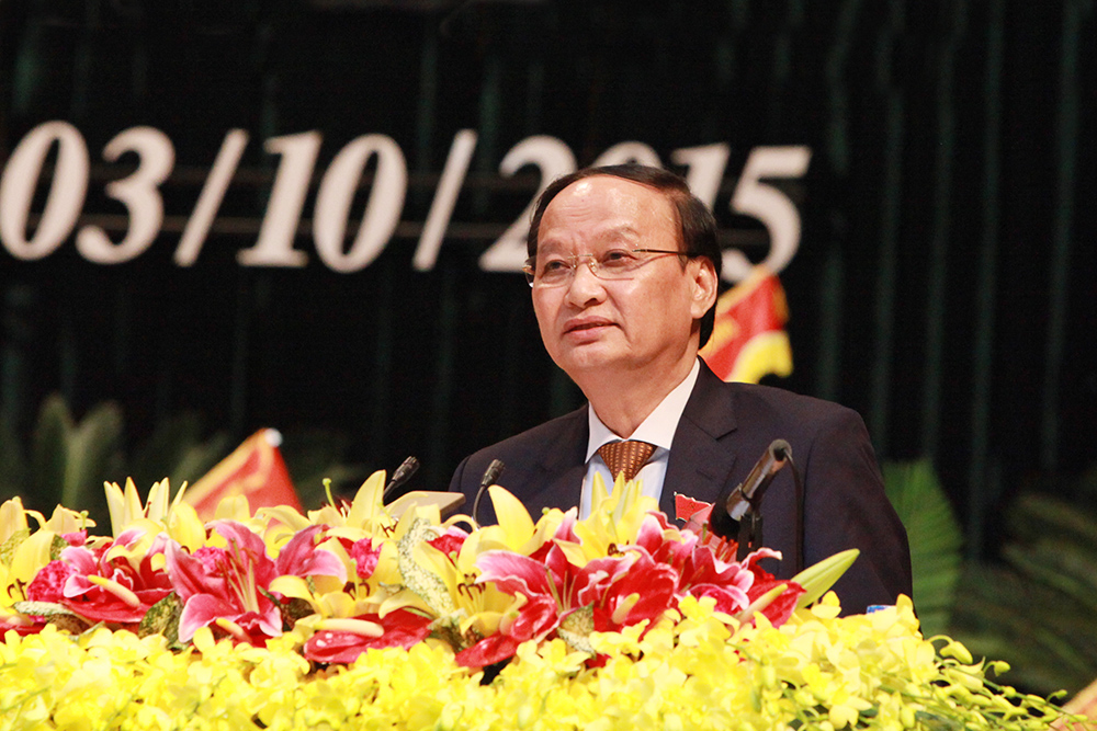 Toàn văn bài phát biểu của đồng chí Tô Huy Rứa tại Đại hội Đảng bộ tỉnh Bắc Giang lần thứ XVIII,...
