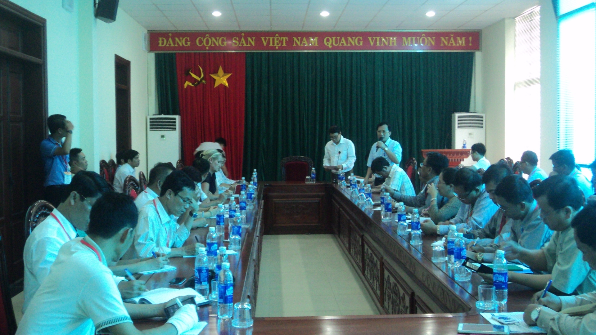 Đoàn chuyên gia Myanmar khảo sát tình hình thực hiện cơ chế một cửa tại huyện Lạng Giang