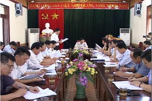 Bí thư Tỉnh ủy kiểm tra công tác chuẩn bị tổ chức Đại hội đại biểu Đảng bộ huyện
